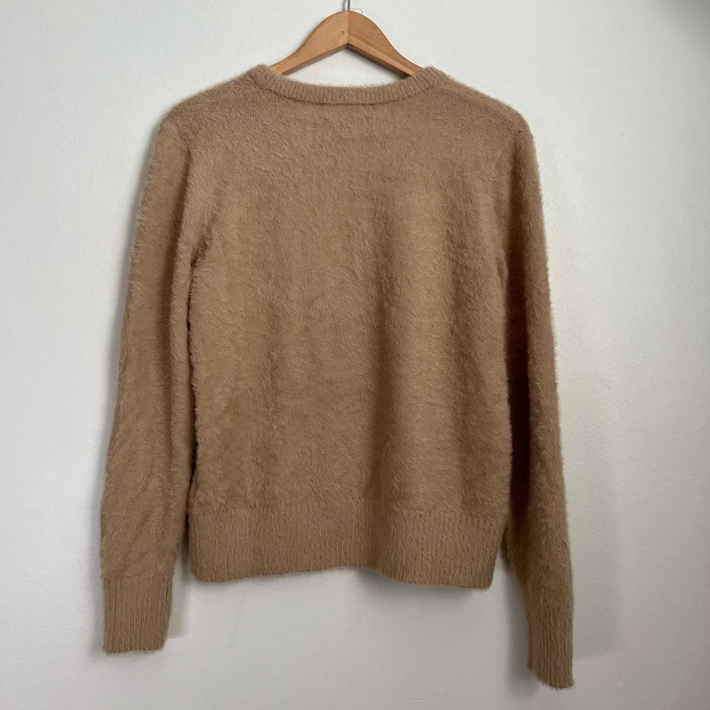 Another Love Finley Fuzzy Knit Sweater Chai - Picture 4 of 10